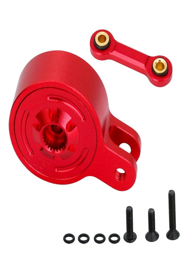POLANTA 23T Fixed Link Steering Servo Saver Upgrade for Arrma 1/8 Infraction Mojave Typhon Vendetta, 1/10 Big Rock Granite Kraton Outcast Senton Vorteks - Image 2